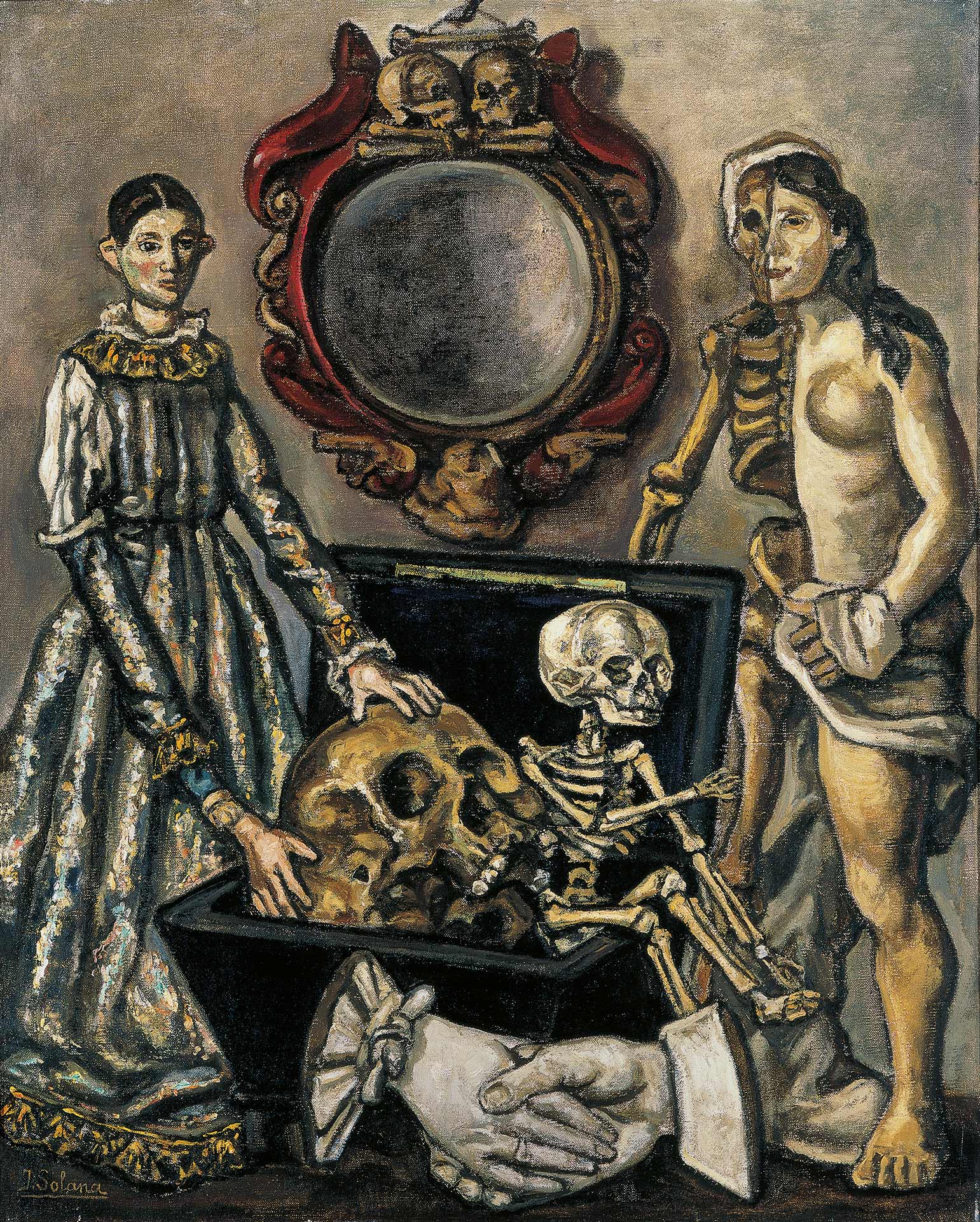 The Mirror of Death | José Gutiérrez Solana | Santander Fundación