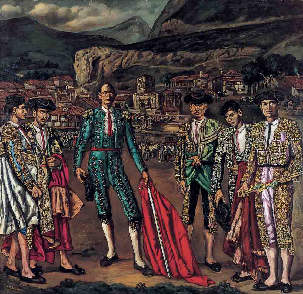 El Lechuga and His Team | José Gutiérrez Solana | Santander Fundación